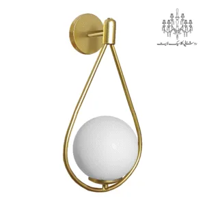 چراغ-دیواری-مدل-قطره-طلایی