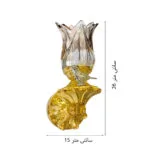 مشخصات-ابعاد-چراغ-دیواری-مدل-مینا-طلایی