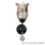 مشخصات-جنس-چراغ-دیواری-مدل-لاله