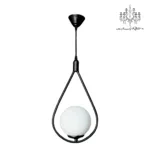 لوستر-آویز-مدل-قطره-مشکی