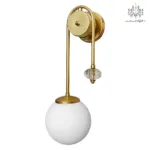 چراغ-دیواری-مدل-هلال-طلایی