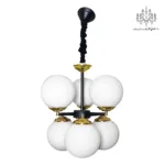 لوستر-مولکولی-6-شعله-مدل-آوین