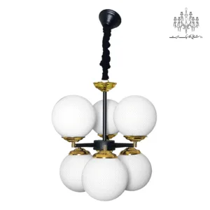 لوستر-مولکولی-6-شعله-مدل-آوین