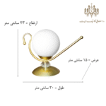 ابعاد رومیزی مدل قو